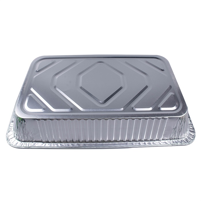 Sturdy Aluminum Foil Pans With Lids, Thicker Heavy Duty Baking Pan