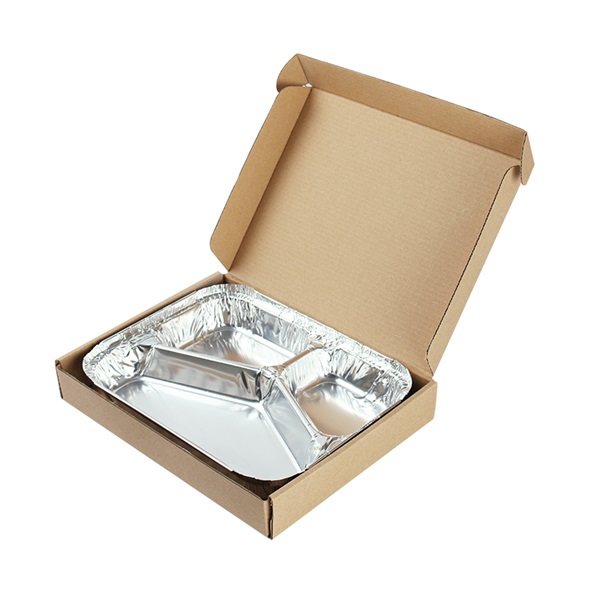 3 Compartment Foil Containers