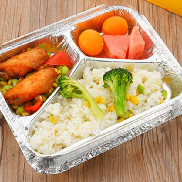 3 Compartment Foil Containers