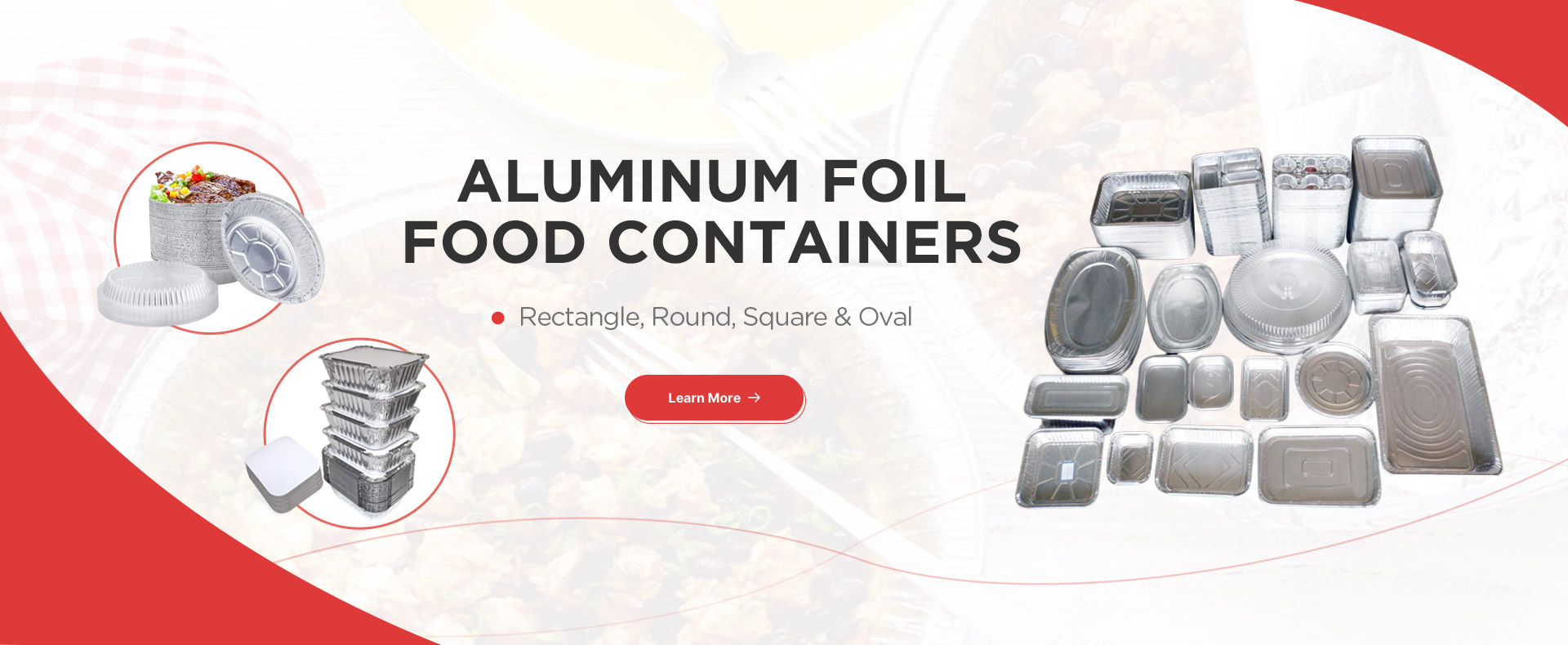 Aluminium Foil Food Containers