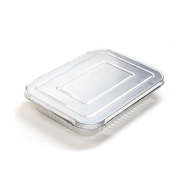 Alu foil containers with lids