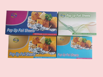 pop up aluminum foil sheets