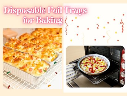 disposable foil trays for baking - eming